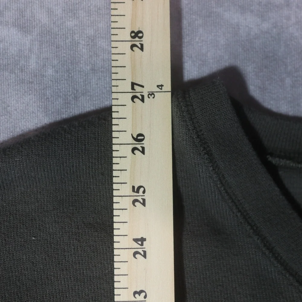 Brooks Sport Olive Green V-Neck Long Sleeve Cotton Top